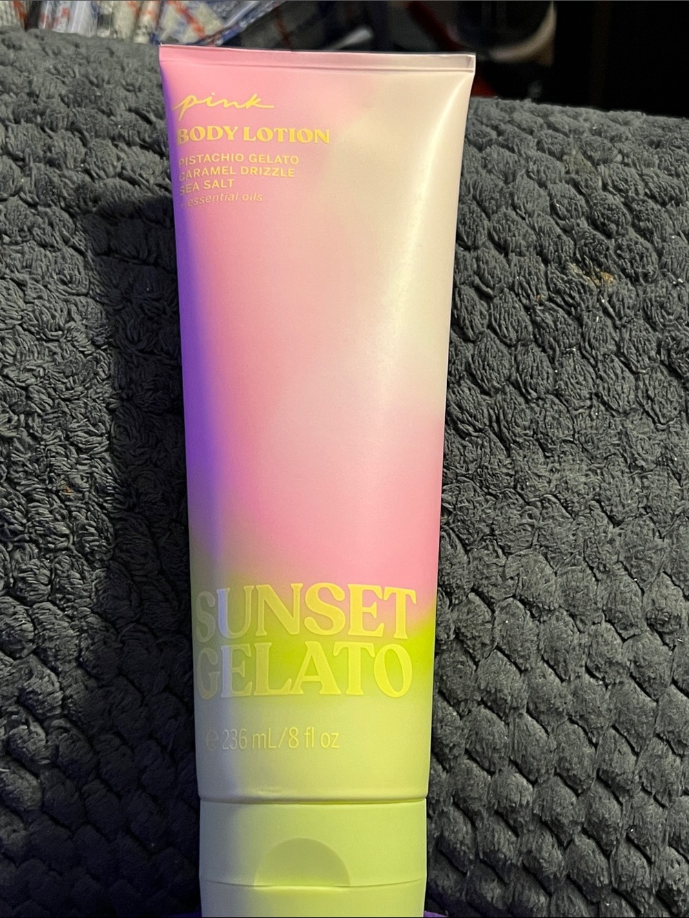 PINK Victoria's Secret Sunset Gelato Ombre Body Lotion - Pink, Yellow, Purple